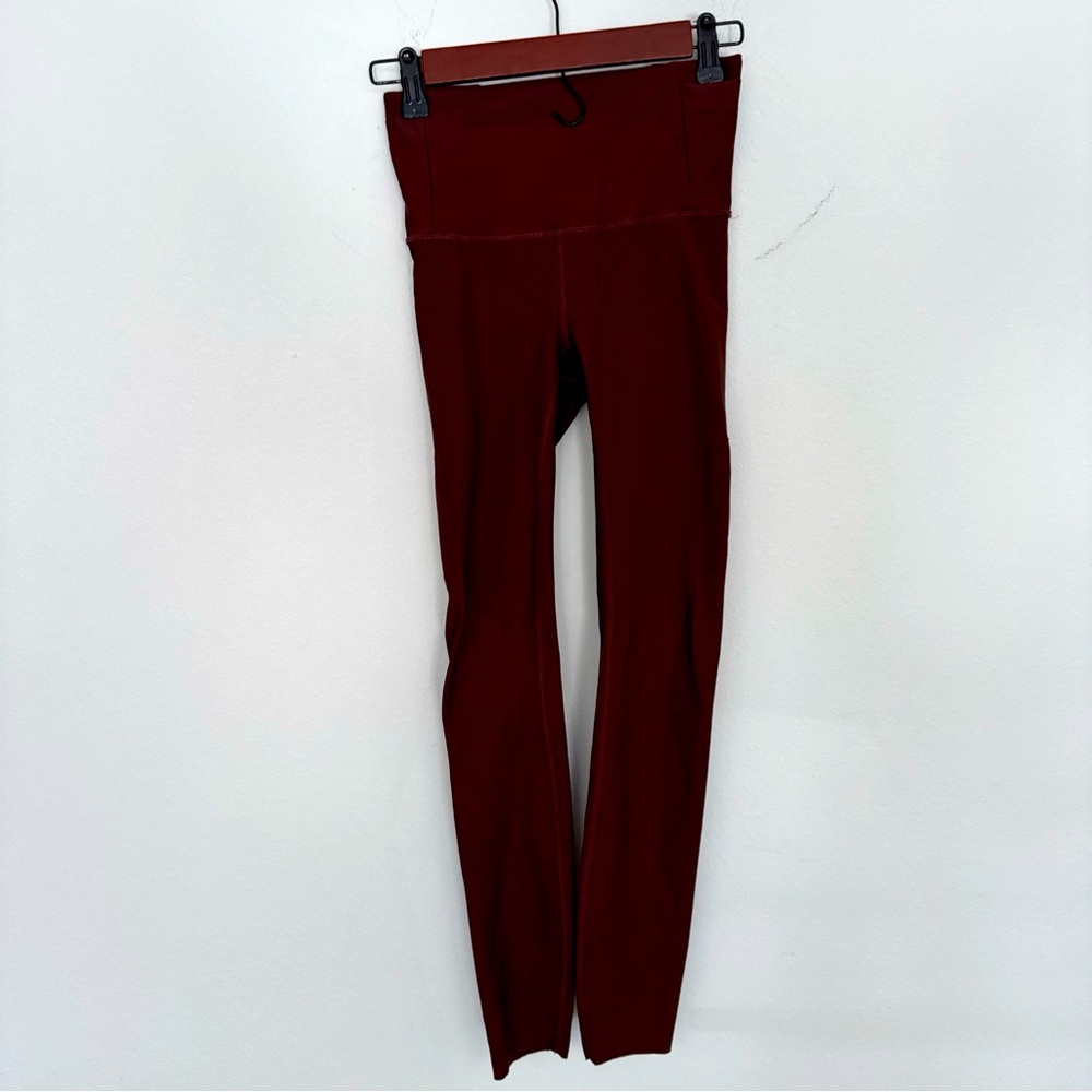 Lululemon Wunder Train high rise Tight, 25" *Contour Fit.Espresso.Size 4.Brown.